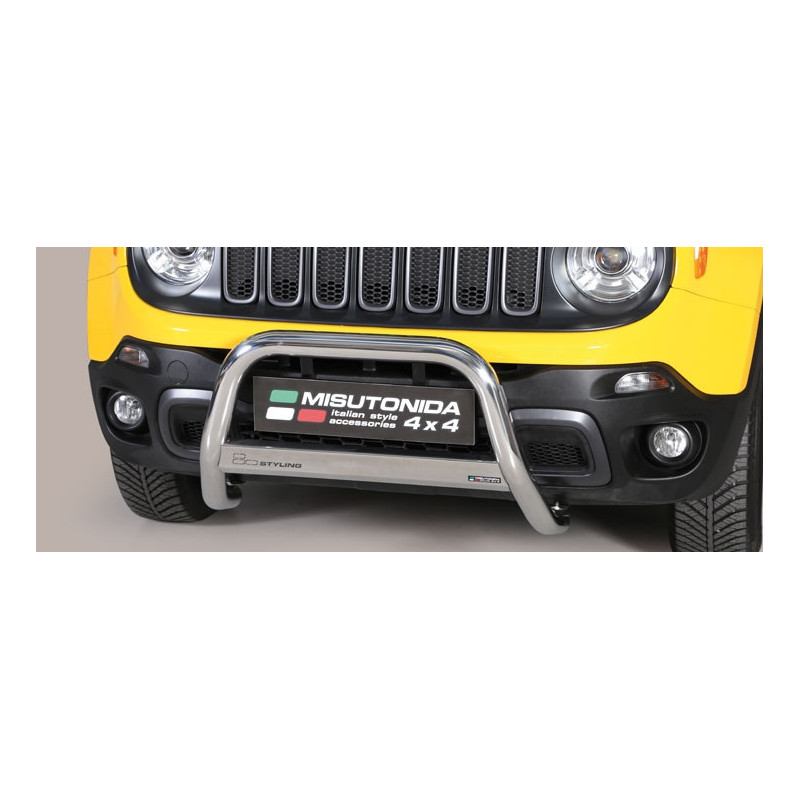 Přední ochranný rám JEEP Renegade -63 mm-Misutonida EC/MED/398/IX