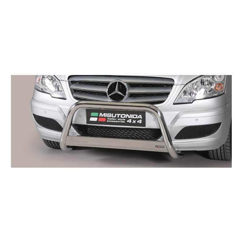 Přední ochranný rám MERCEDES Vito/Viano -63 mm-Misutonida EC/MED/344/IX