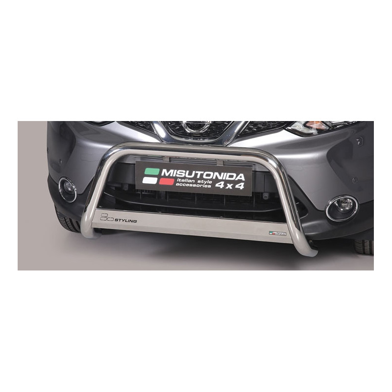 Přední ochranný rám NISSAN Qashqai -63 mm-Misutonida EC/MED/363/IX Přední ochranný rám NISSAN Qashqai -63 mm-Misutonida EC/MED/363/IX