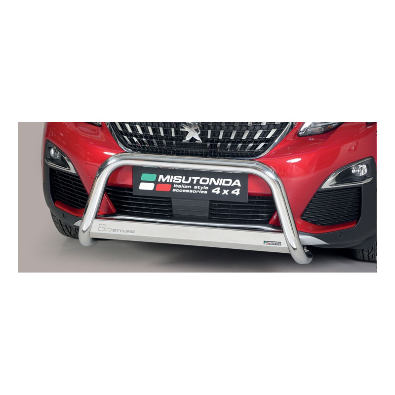 Přední ochranný rám PEUGEOT 3008 -63 mm-Misutonida EC/MED/431/IX Přední ochranný rám PEUGEOT 3008 -63 mm-Misutonida EC/MED/431/IX
