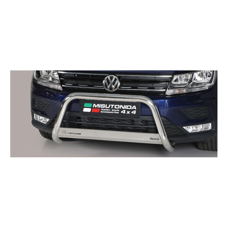 Přední ochranný rám VOLKSWAGEN Tiguan -63 mm-Misutonida EC/MED/409/IX Přední ochranný rám VOLKSWAGEN Tiguan -63 mm-Misutonida EC/MED/409/IX