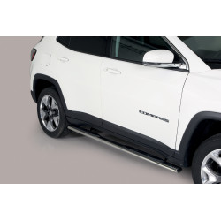 Bočný oválny rám s nášľapmi JEEP Compass  2017-...