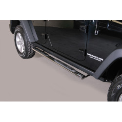 Bočný oválny rám s nášľapmi JEEP Wrangler  2011-...