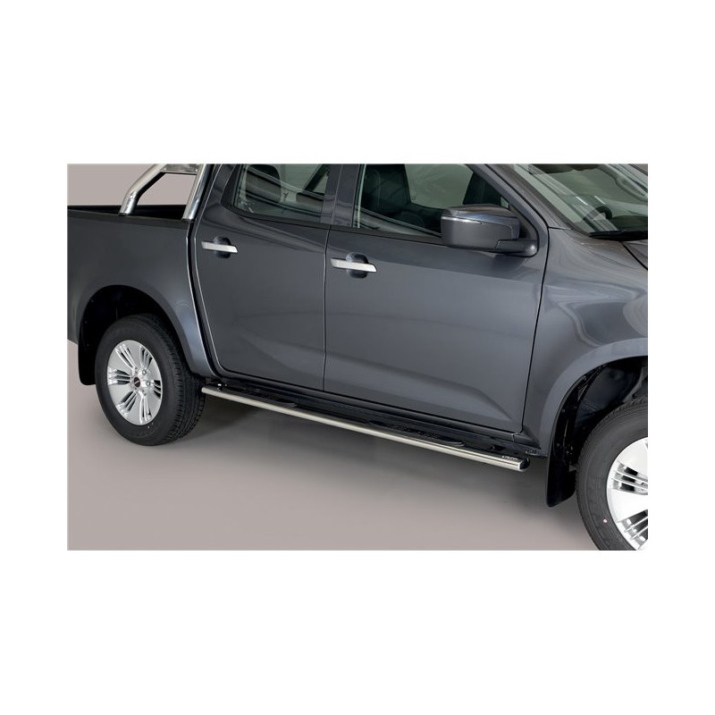 Boční oválný rám s nášlapy ISUZU D-Max -Misutonida GPO/480 Boční oválný rám s nášlapy ISUZU D-Max -Misutonida GPO/480